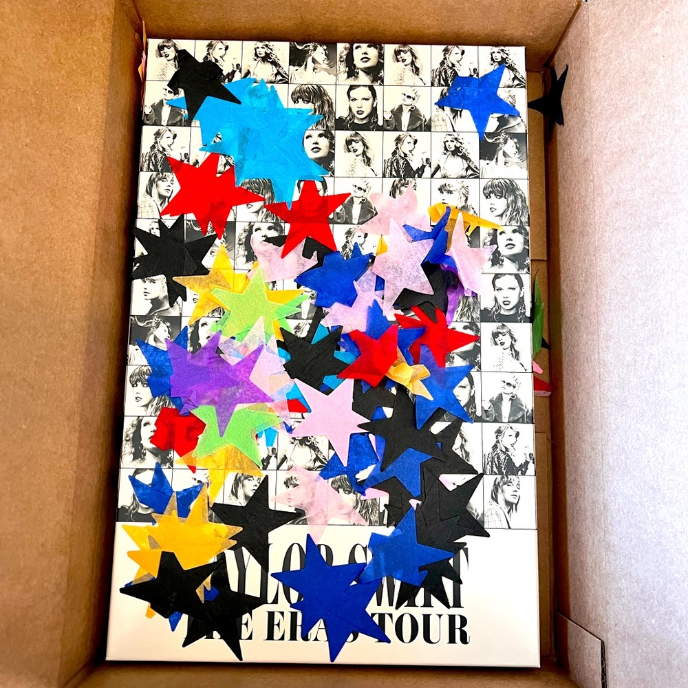 Taylor Swift Eras Tour VIP box with Arlington print UNOPENED